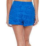Juicy By Juicy Couture Rouched Womens High Rise Pull-On Short