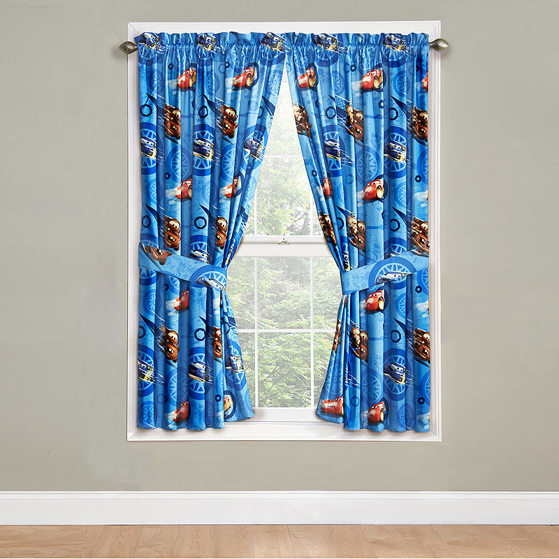 UPC 032281220464 product image for Cars 2-Pack Rod-Pocket Curtain Panels | upcitemdb.com