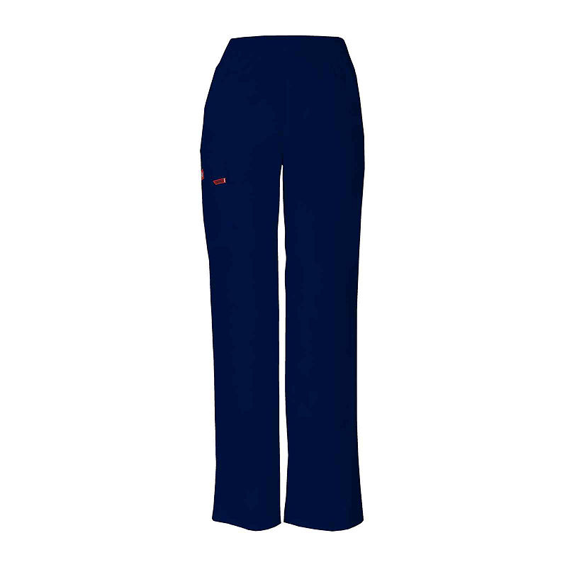 Dickies 86106 Womens Pull-On Scrub Pants-Petite & Petite Plus, Size Petite Small, Blue