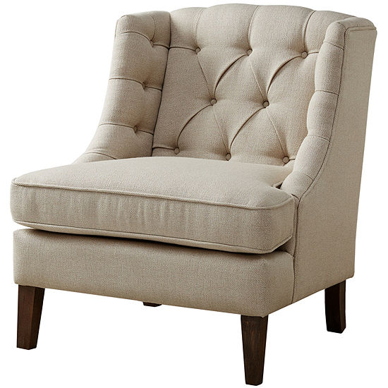 Madison Park Kelso Accent Chair Color Cream Jcpenney