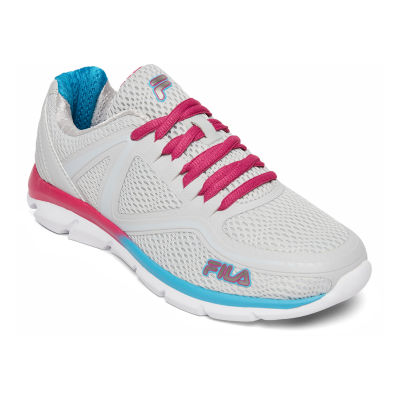 gray fila shoes