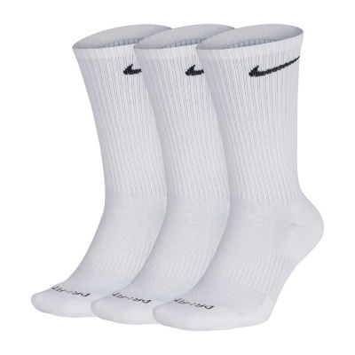 nike dri fit black crew socks