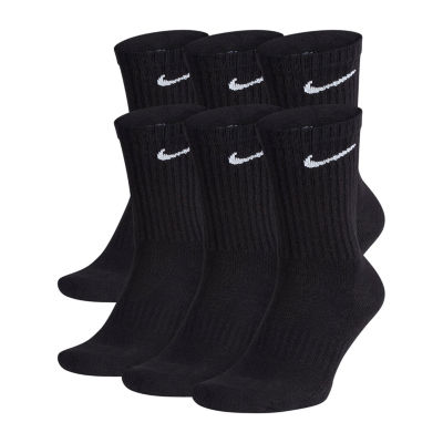 Nike Everyday Mens 6 Pair Crew Socks