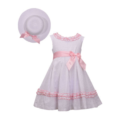 jcpenney girls white dress