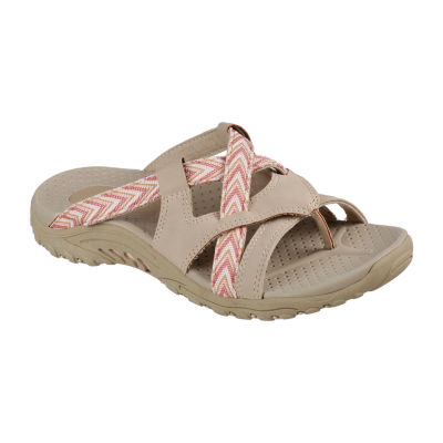 skechers women's slip on sandals