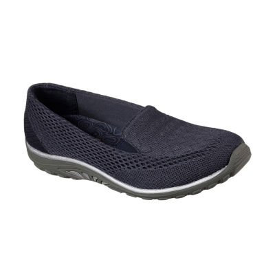 black slip on skechers womens