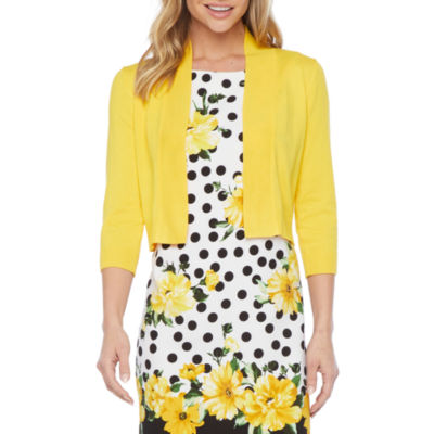 jcpenney womens yellow dresses