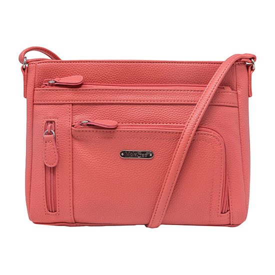 Multi Sac Summerville Crossbody Bag, Color: Coral - JCPenney
