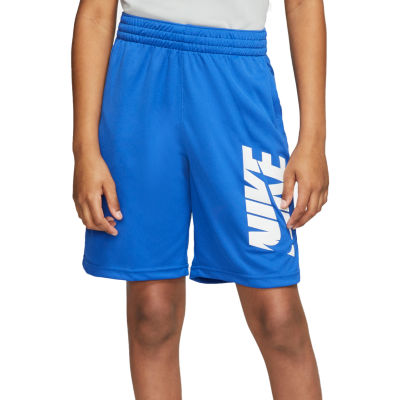 boys blue nike shorts