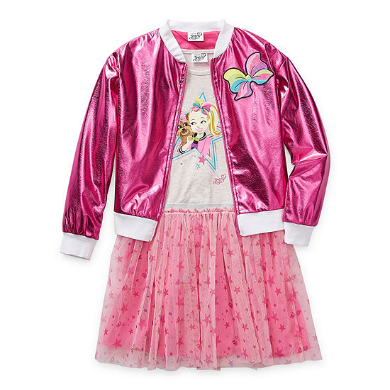 Jojo Siwa Little & Big Girls 2-pc. Skirt Set, Color: Pink - JCPenney