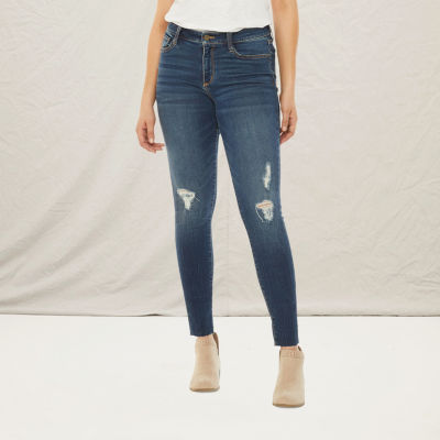 jcpenney black ripped jeans