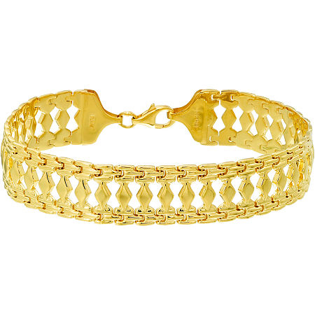 14k Gold-plated Sterling Silver Cleopatra Bracelet | Aizio