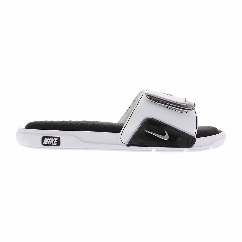 New Nike Mens Comfort Slide 2 Slide Sandals, Size 10 Medium, White