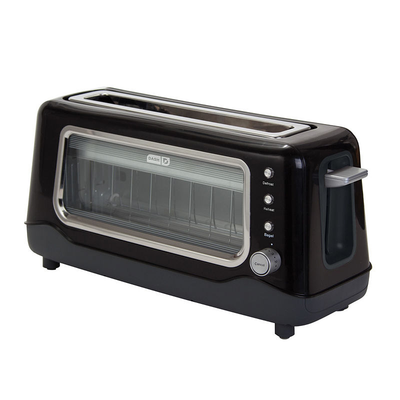 Dash Clear View 2-Slice Toaster (Black)