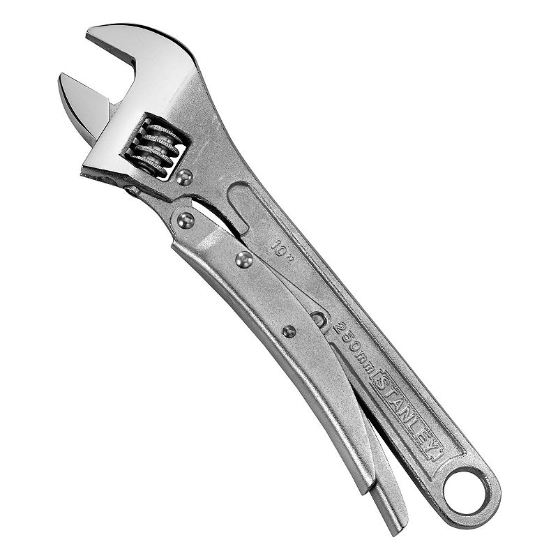 UPC 076174856101 product image for Stanley Hand Tools 85-610 MaxGrip Locking Adjustable Wrench | upcitemdb.com