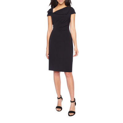 black sheath dress jcpenney