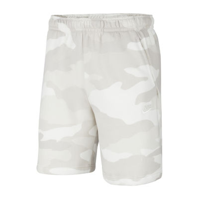 men's gray camo cargo shorts