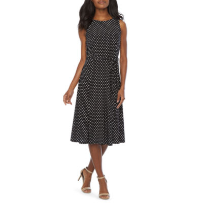 jcpenney polka dot dress