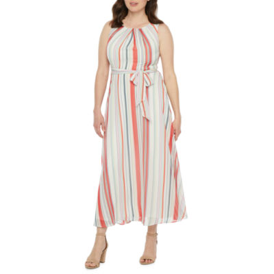 jcpenney white maxi dress