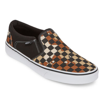 checkered skate shoes