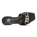 Worthington Womens Wor Dalia Slide Sandals