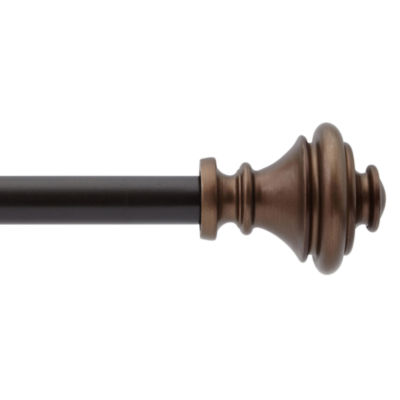 Jcpenney Home Spindle 1 Adjustable Curtain Rod Color Bronze