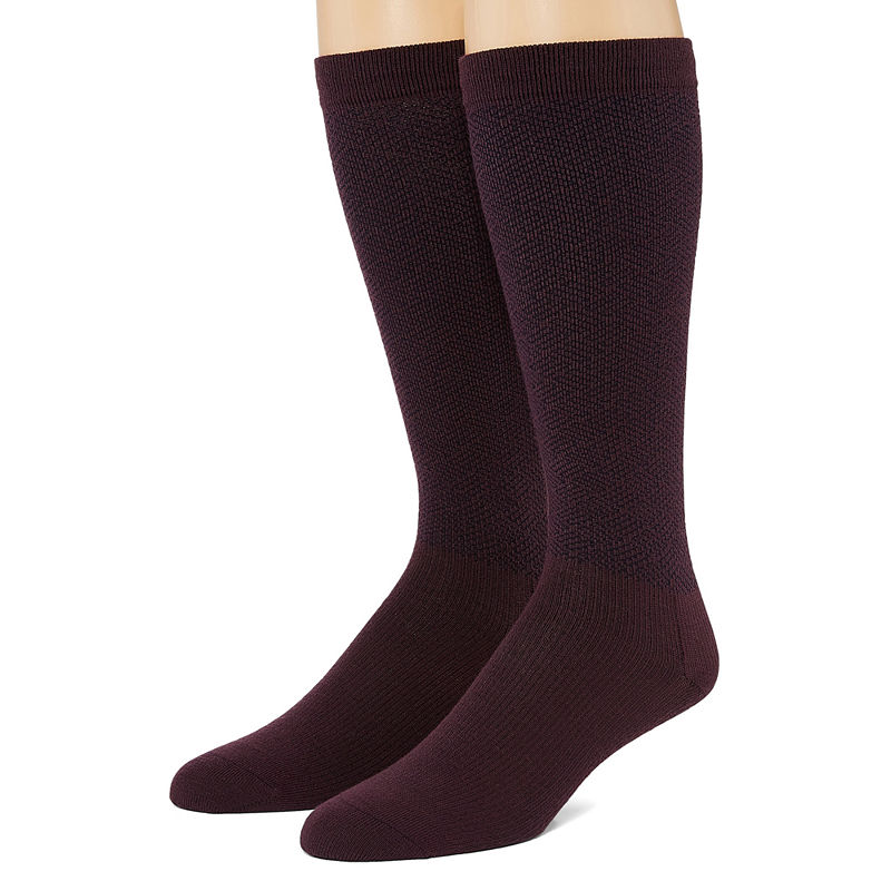 UPC 042825698895 product image for Dr. Scholl's Dr Scholls Graduated Compression 2 Pair Over the Calf Socks-Mens | upcitemdb.com