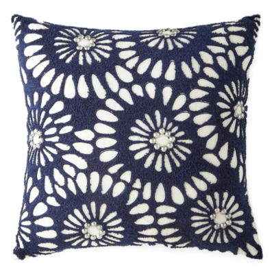 Jcpenney Home Antibes Square Throw Pillow Color Multi Jcpenney