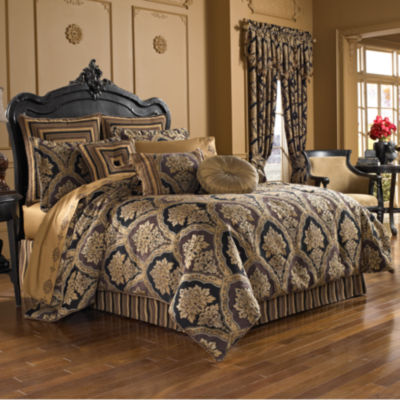 J Queen New York Reilly 4 Pc Jacquard Comforter Set
