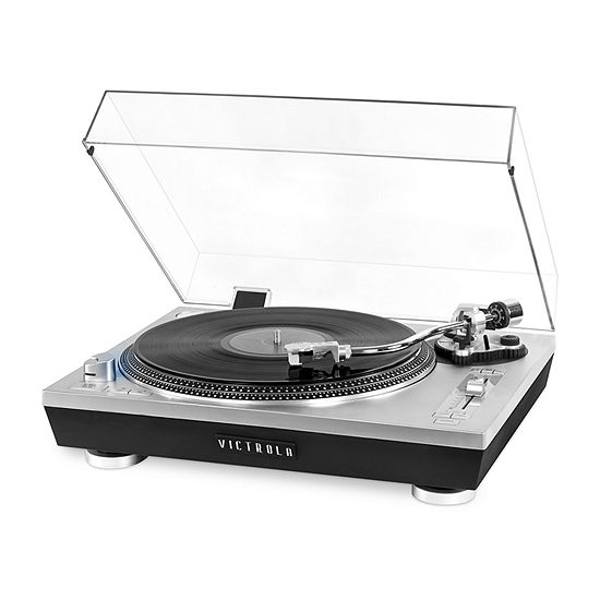 Victrola VPRO-2000 Pro Series USB Record Player with 2-Speed Turntable and Dust Cover