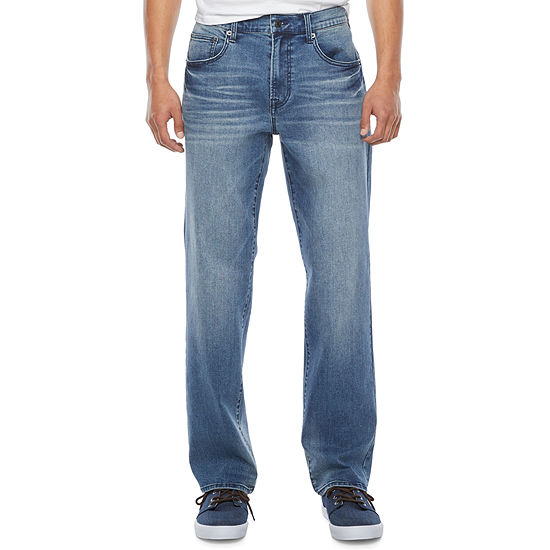 Arizona Mens Advance Flex 360 Straight Relaxed Fit Jean - JCPenney