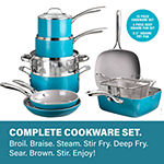 Gotham Steel Aqua Blue 20-pc. Nonstick Cookware and Bakeware Set