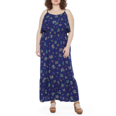 floral maxi dress jcpenney