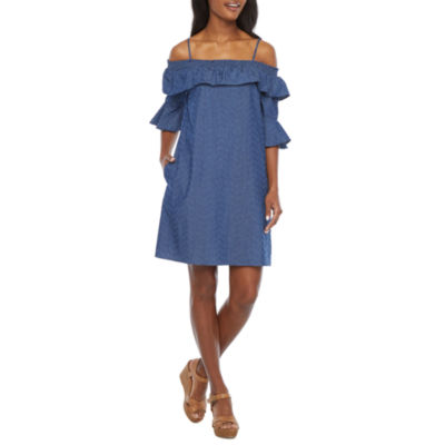 jcpenney off the shoulder dress