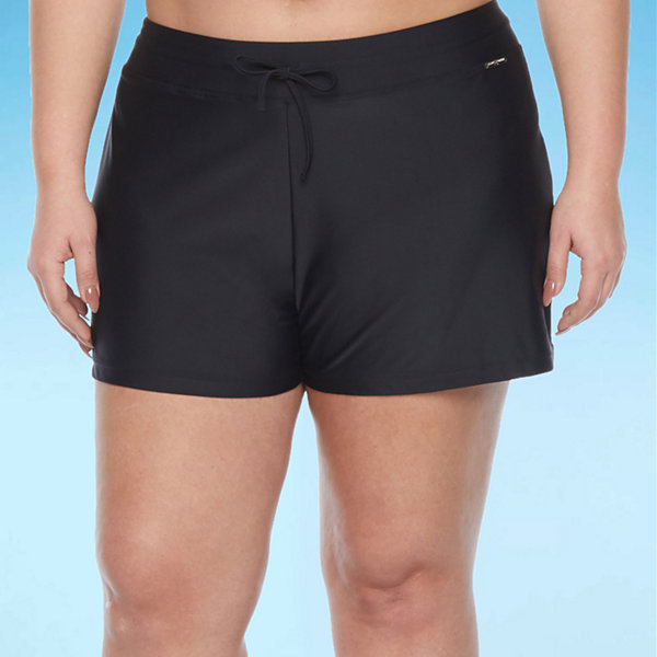 ZeroXposur Womens Quick Dry Swim Shorts Plus