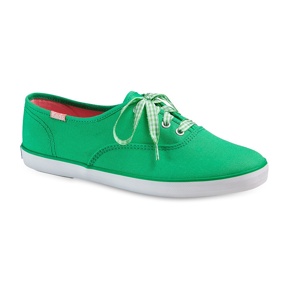 Keds Champion Canvas Sneakers, Green, Womens
