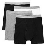 Stafford® 4 Pack Mens Cotton Boxer Briefs - JCPenney