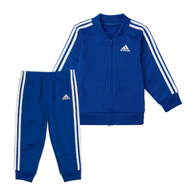 adidas blue suit