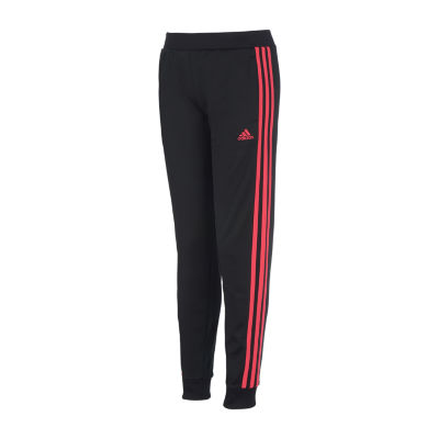 girls black adidas joggers