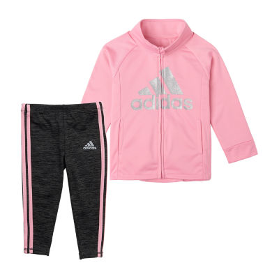 light pink adidas track jacket