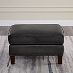Oxford Upholstery Collection Nailhead Trim Ottoman