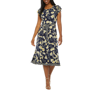 jcpenney womens midi dresses