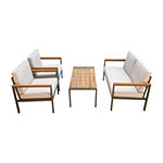 Ribe Outdoor And Patio Collection 4-pc. Conversation Set