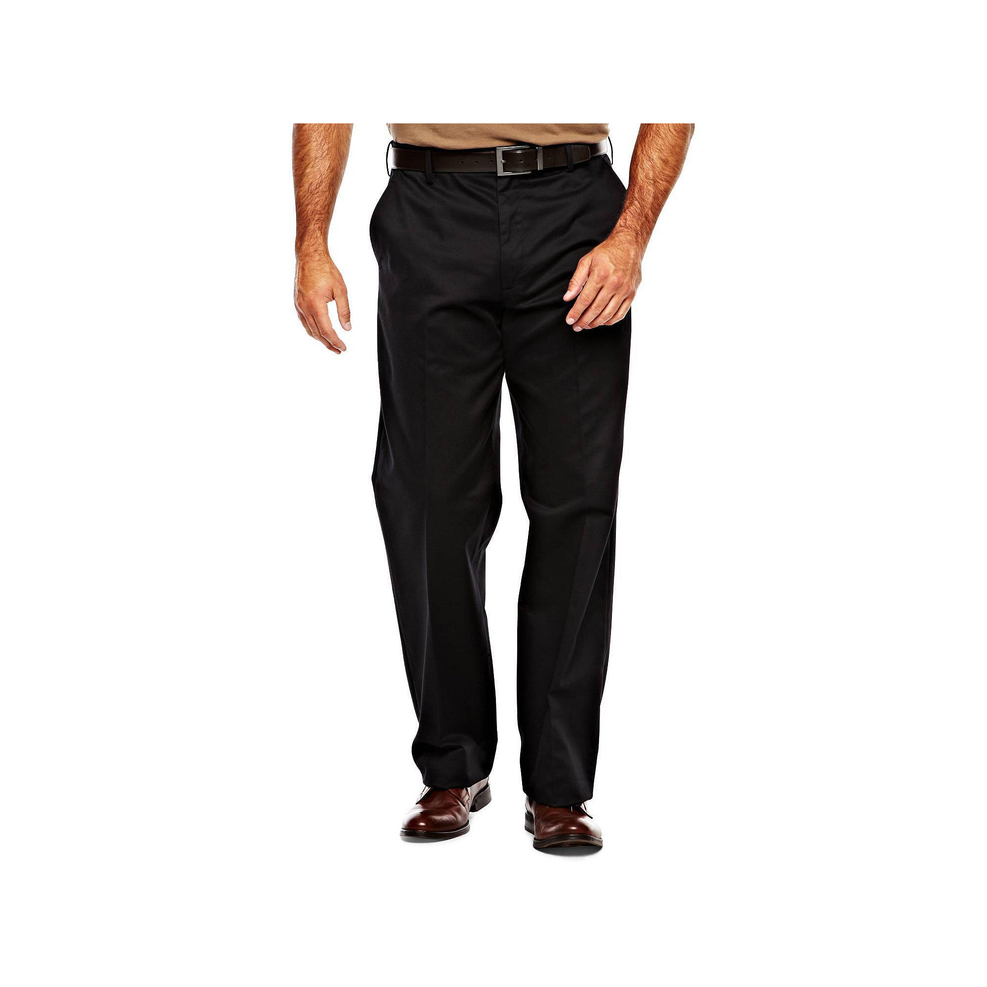 UPC 015844431675 product image for IZOD Wrinkle-Resistant Flat-Front Twill Pants-Big & Tall | upcitemdb.com