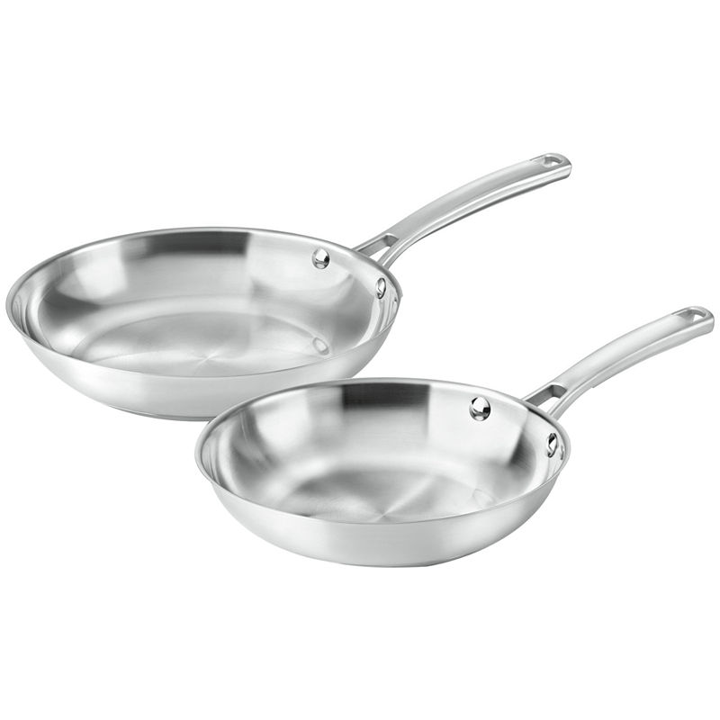 Calphalon Classic 2-Pc. Stainless Steel Fry Pan Set