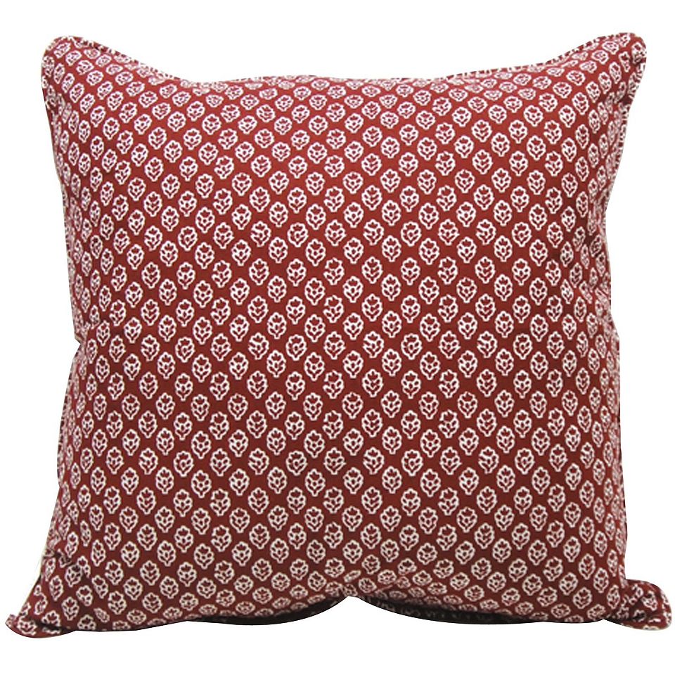 JCP Home Collection jcp home Solid/Print Reversible Decorative Pillow, Red