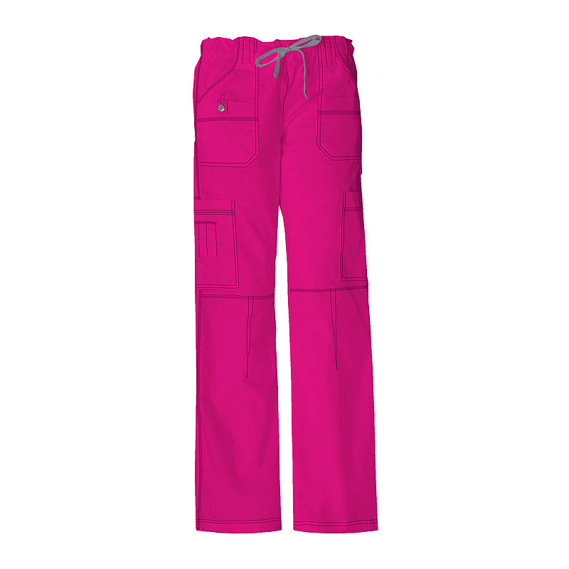 Dickies 857455 Youtility Cargo Scrub Pants-Junior Petite, Womens, Size X-Small, Pink