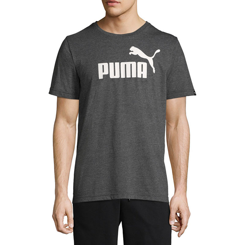 Puma Graphic Tee, Mens, Size X-Large, Black