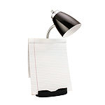Limelights Gooseneck Organizer Desk Lamp with iPad Tablet Stand Book Holder and USB port