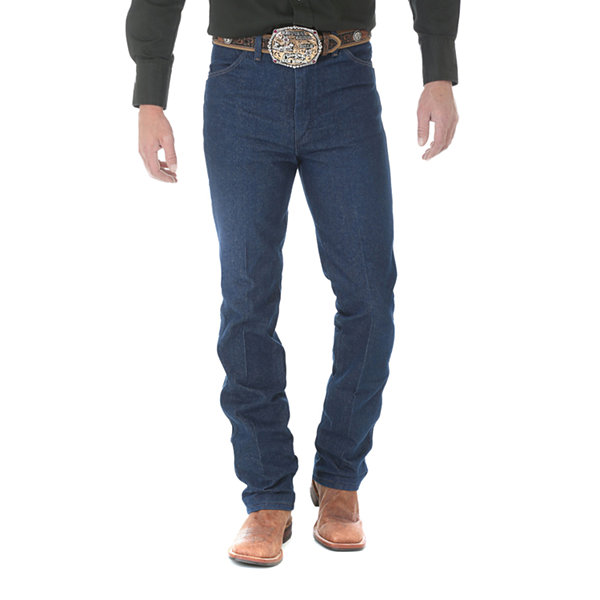 Wrangler Mens Tall Western Bootcut Slim Jean